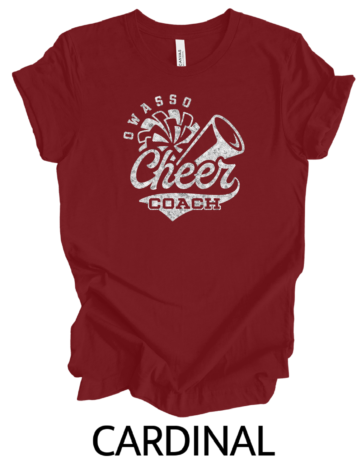Owasso Cheer coach (faux sequin)