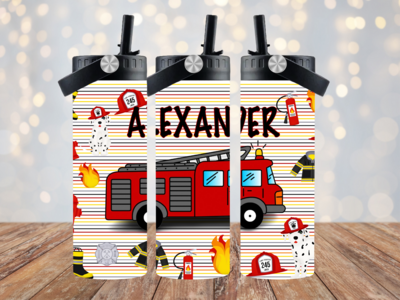 Fire Truck tumbler