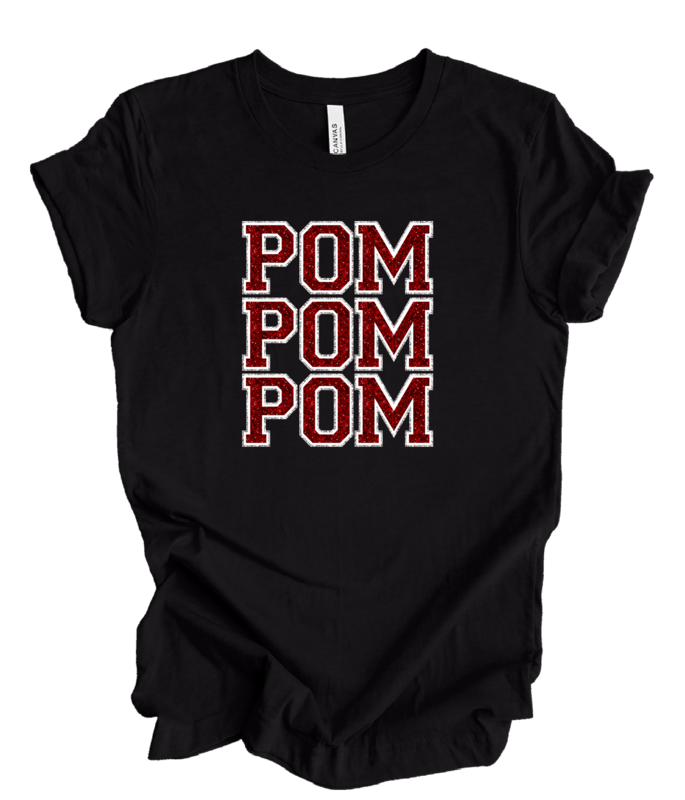 Pom pom pom (Faux glitter)