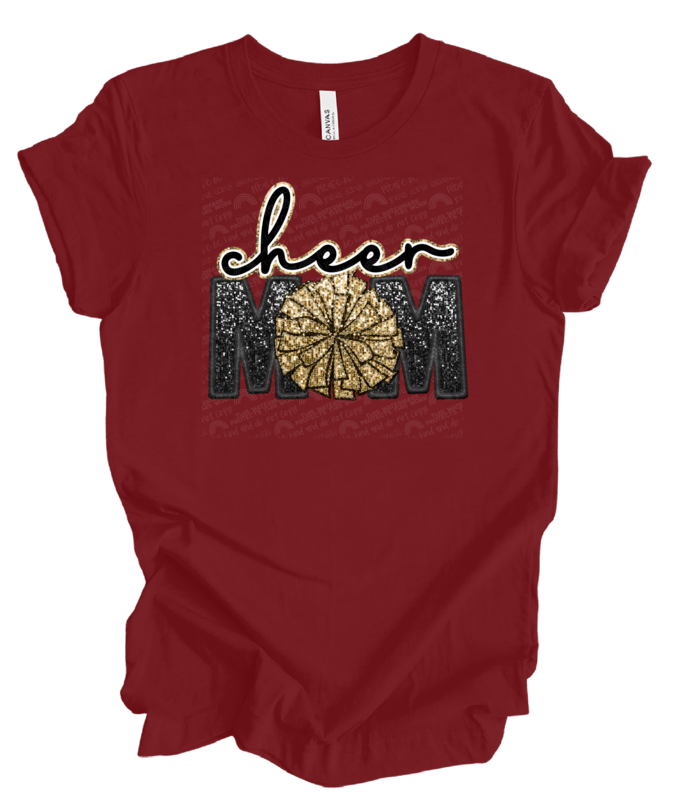 Cheer mom (Faux glitter)