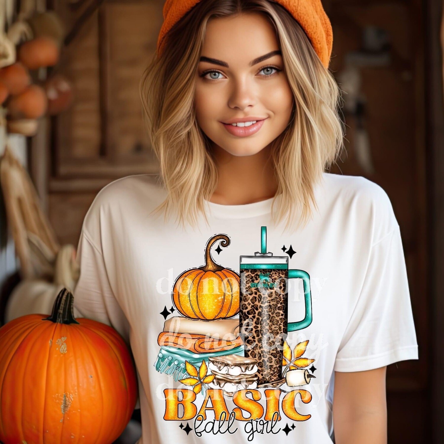 Basic Fall Girl