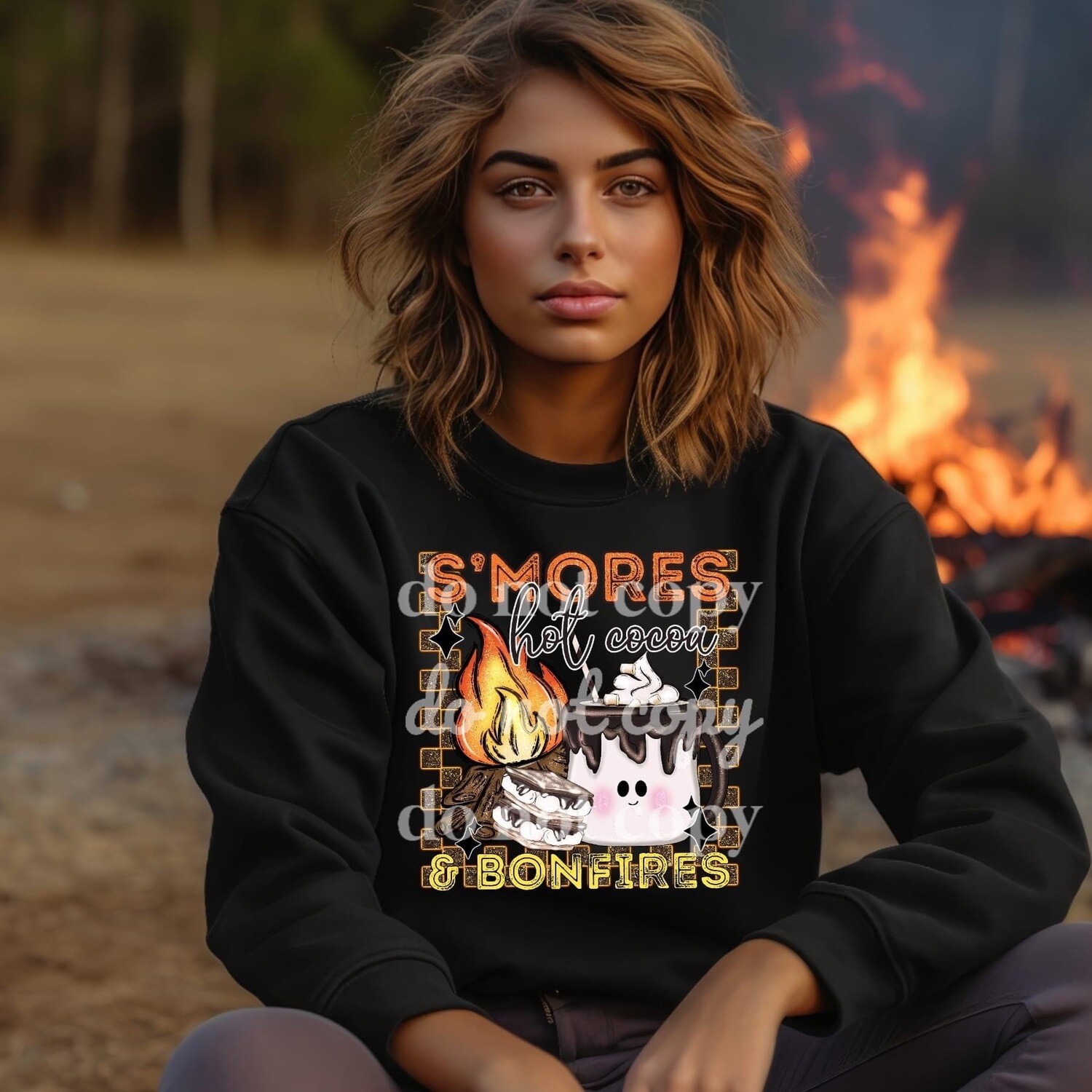 Smores Hot Cocoa and bonfires