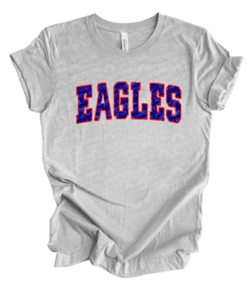 Eagles red and navy