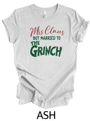 Mrs Claus but married to the green guy