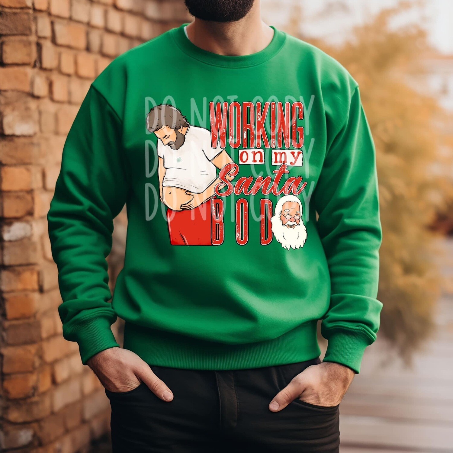 Santa dad bod