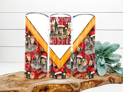 Merry Christmas tumbler HP