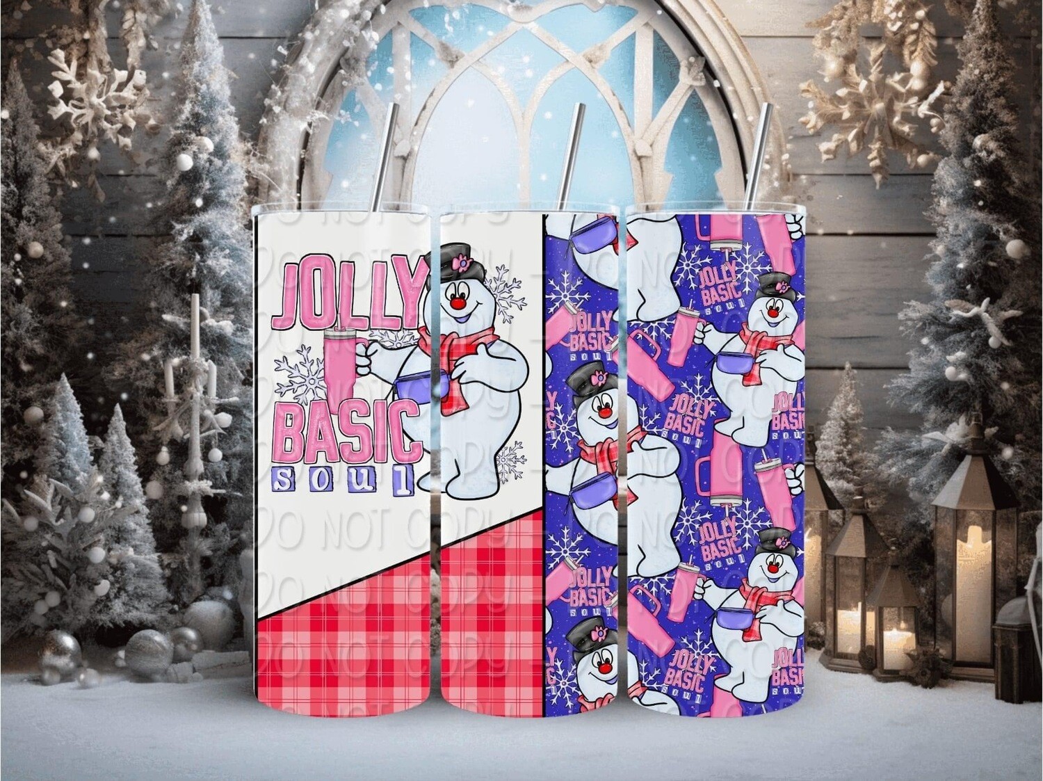 Jolly and basic  tumbler