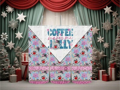 Coffee makes me jolly tumbler