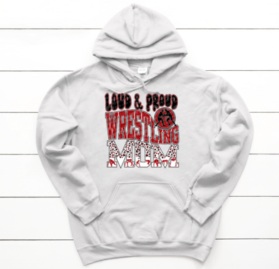 Loud and proud wrestling mom