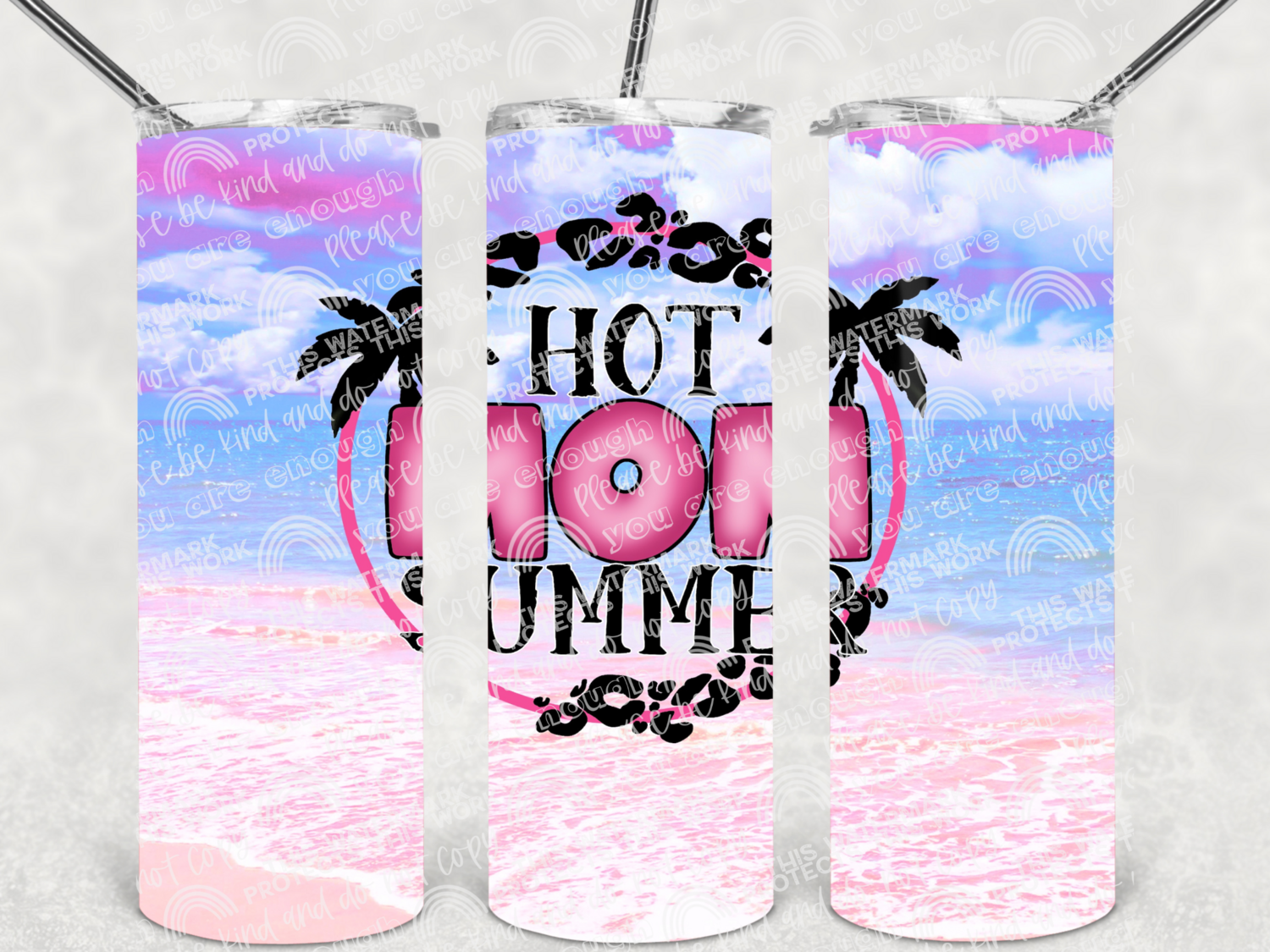Hot mom summer tumbler
