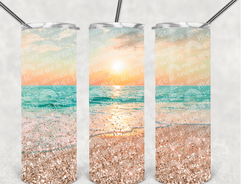 Beach tumbler