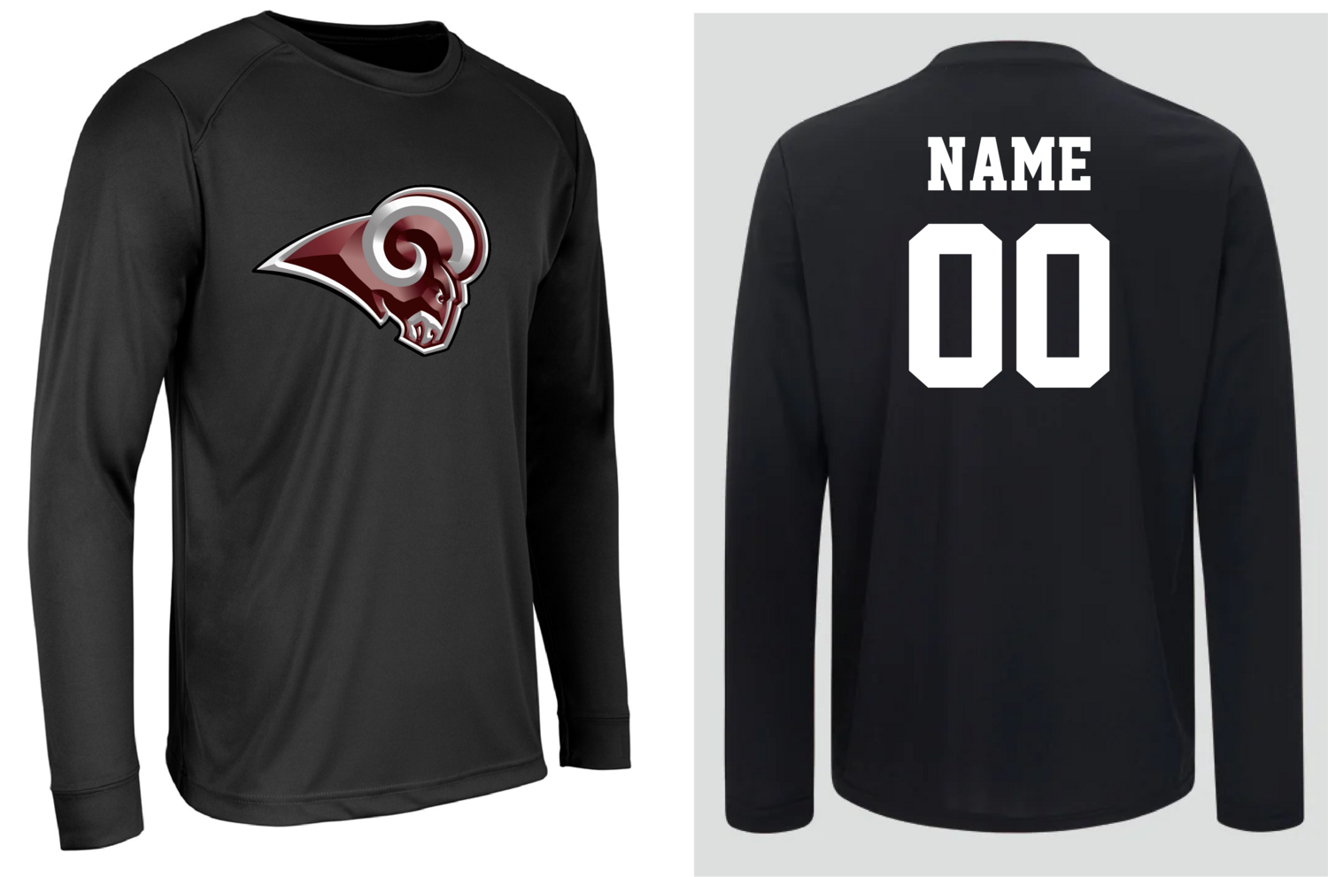 Rams basketball shooter shirt