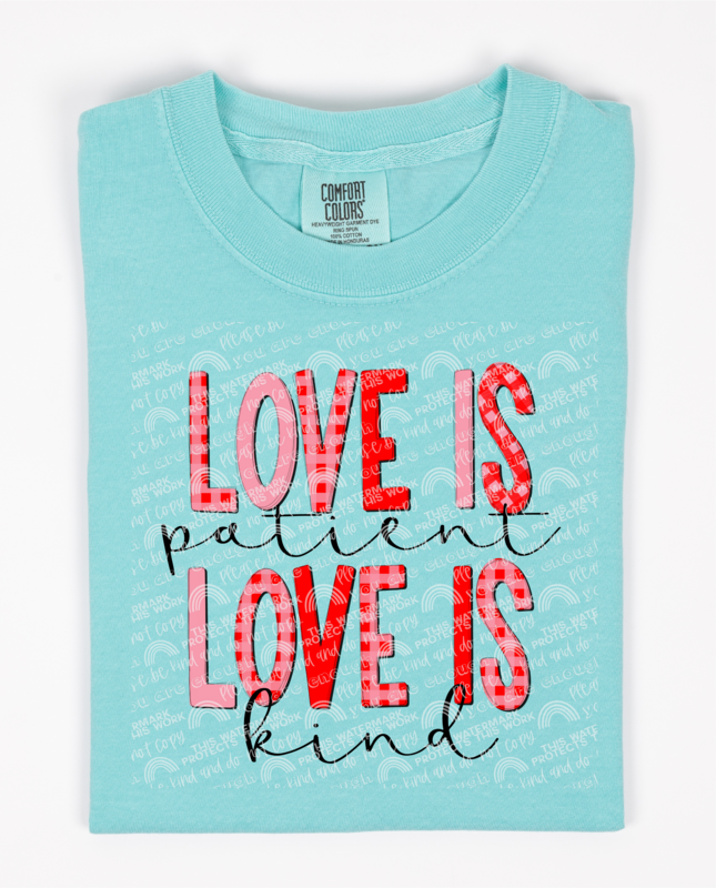 Love is patient love is kind