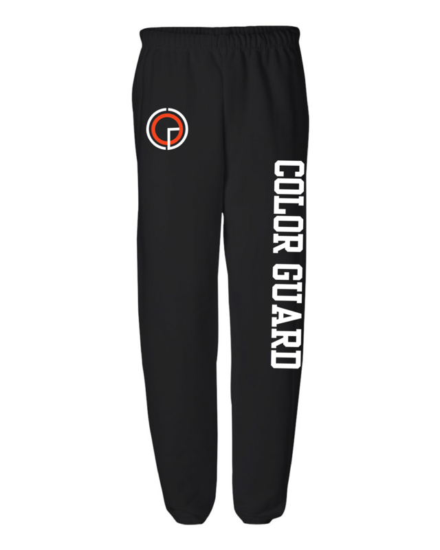 Color guard sweatpants
