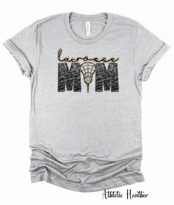 Lacrosse mom (faux sequin)