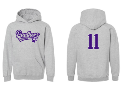 Panthers softball player hoodie