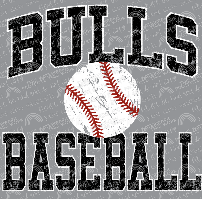 Bulls baseball png