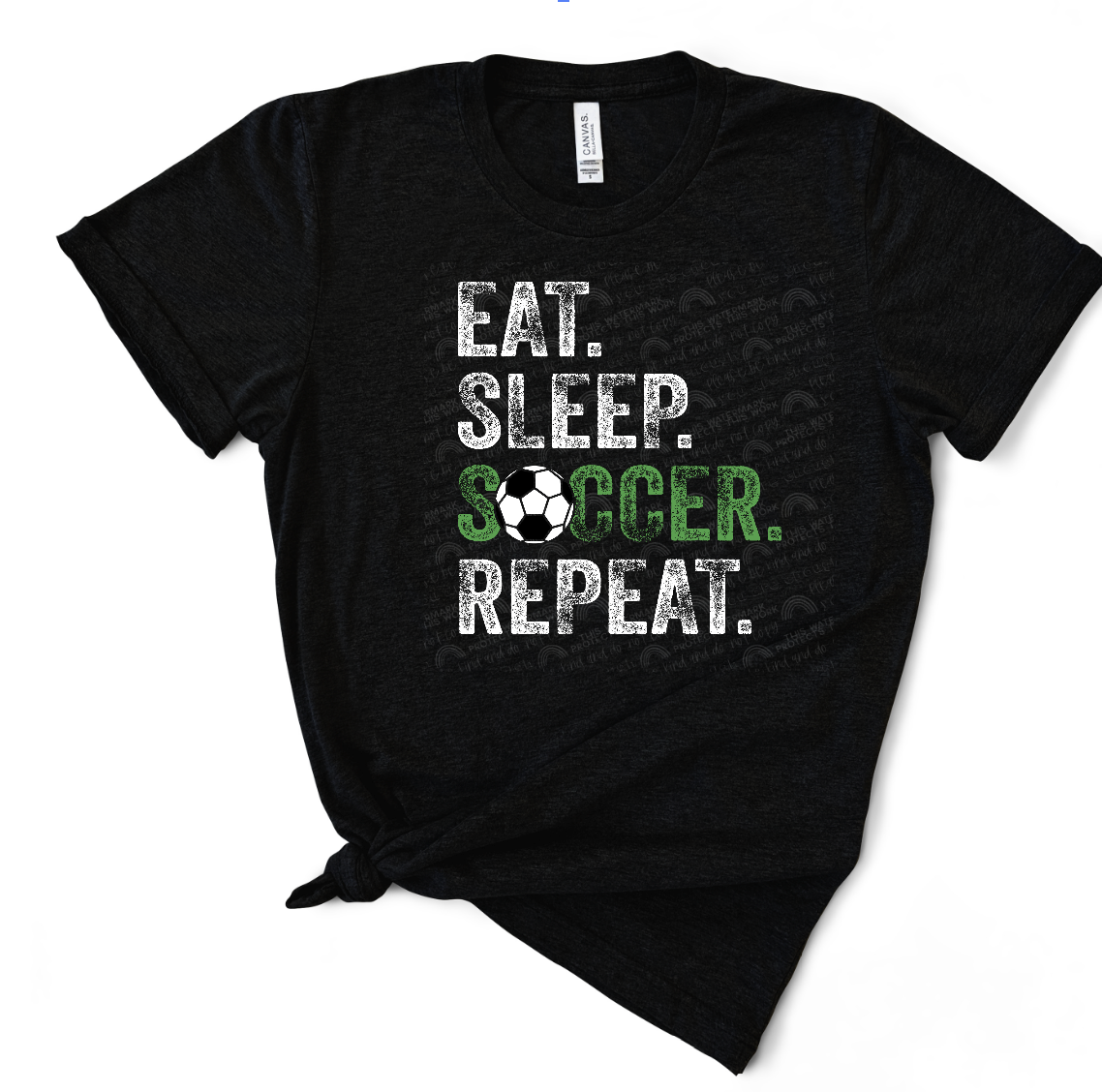 Eat sleep soccer repeat