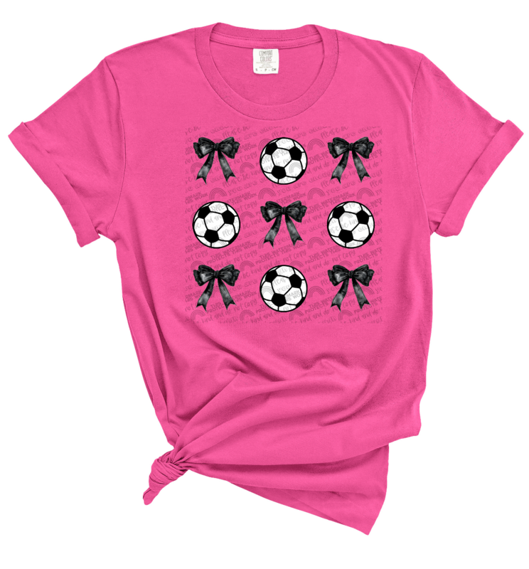 Soccer croquette bows