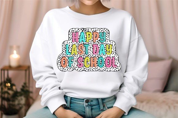 Happy last day  of school dots autographs