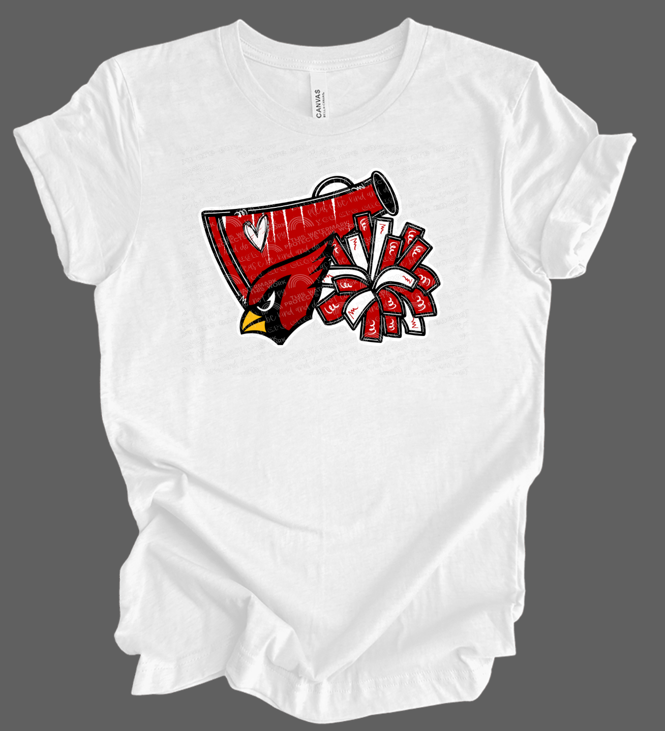 Cardinals cheer shirt