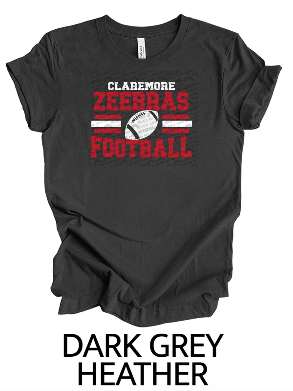 Claremore Zebras football shirt