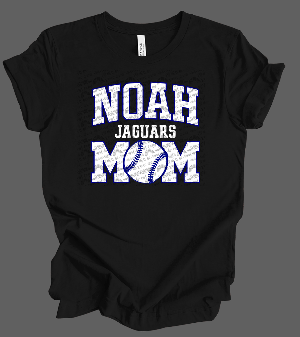 Noah Jaguars softball mom