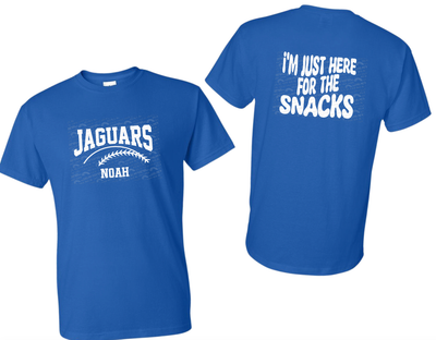 Jaguars softball- I&#39;m just here for the snacks