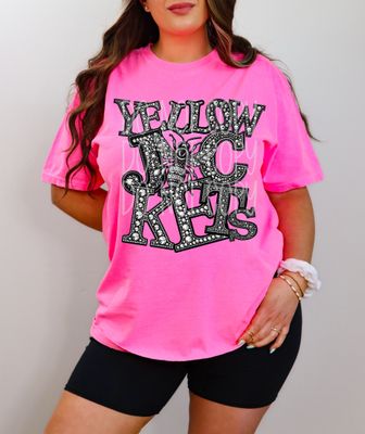 Yellow Jackets (Faux Rhinestone)
