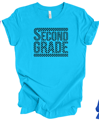 Checkered grade shirts
