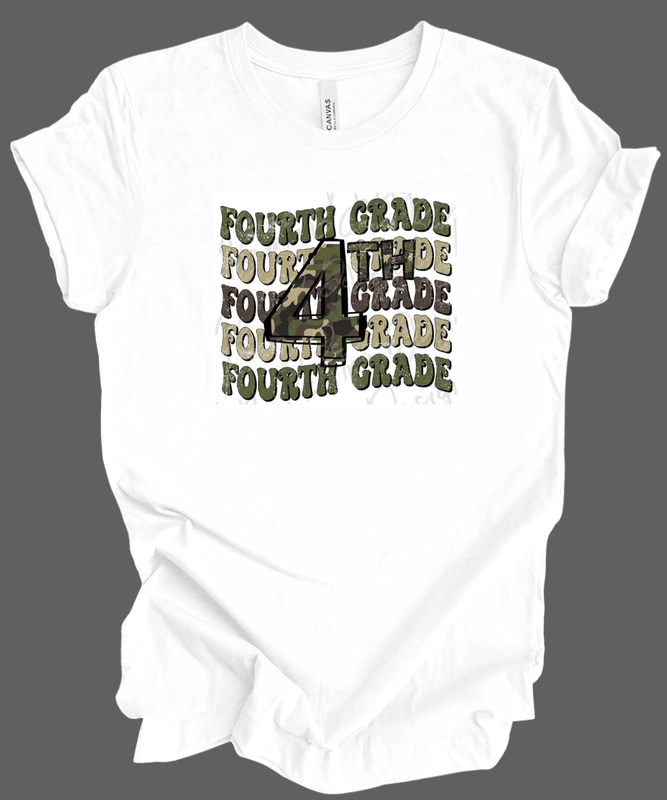 Camo grade shirts