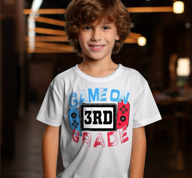 Game on grade shirts