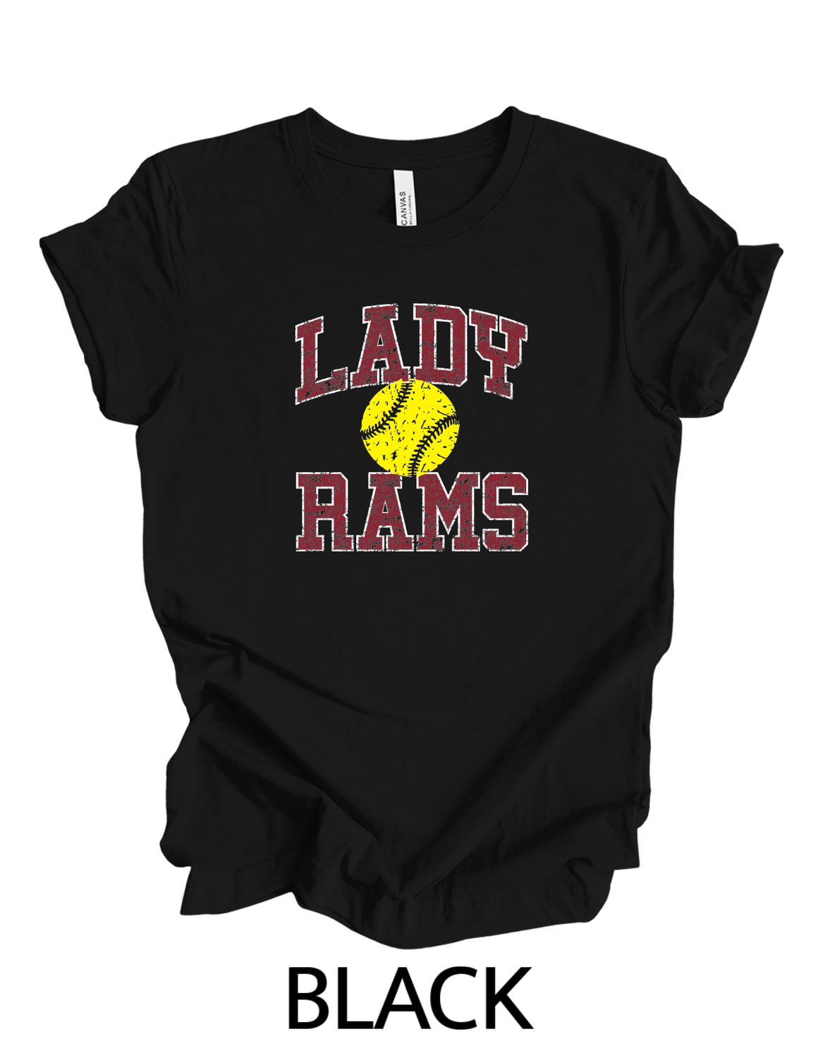 Lady Rams softball distressed