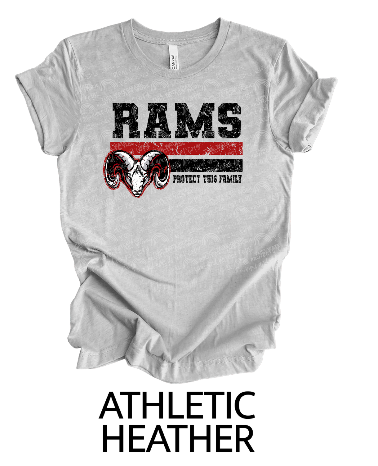 Rams protect this house