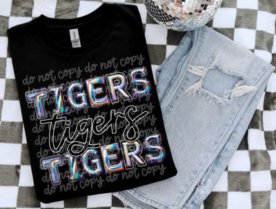Tigers halographic
