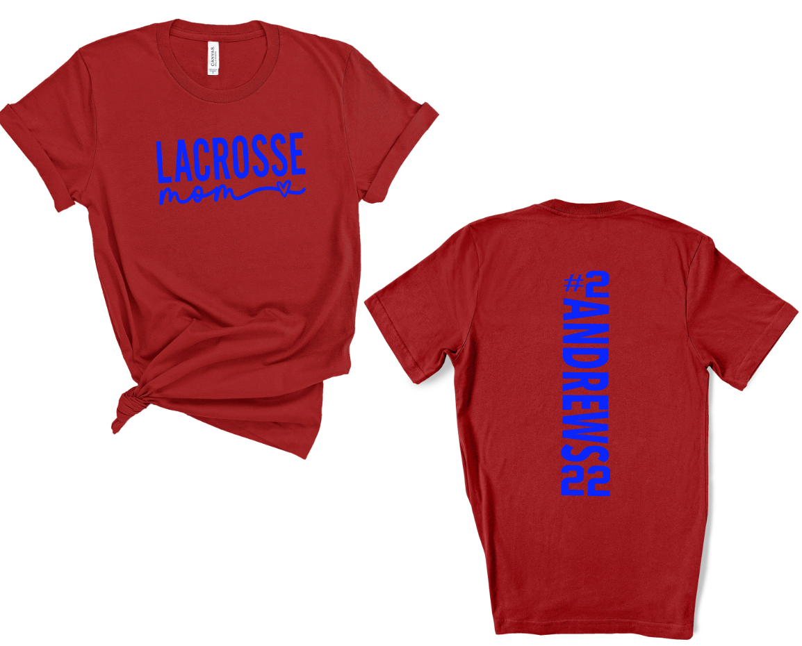 Lacrosse mom (customizable)