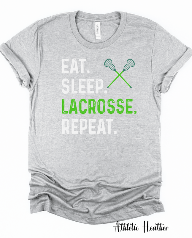 Eat sleep lacrosse repeat