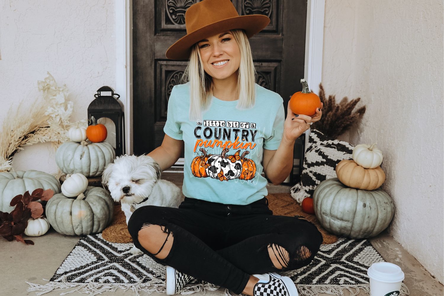 A little bit of a country pumpkin