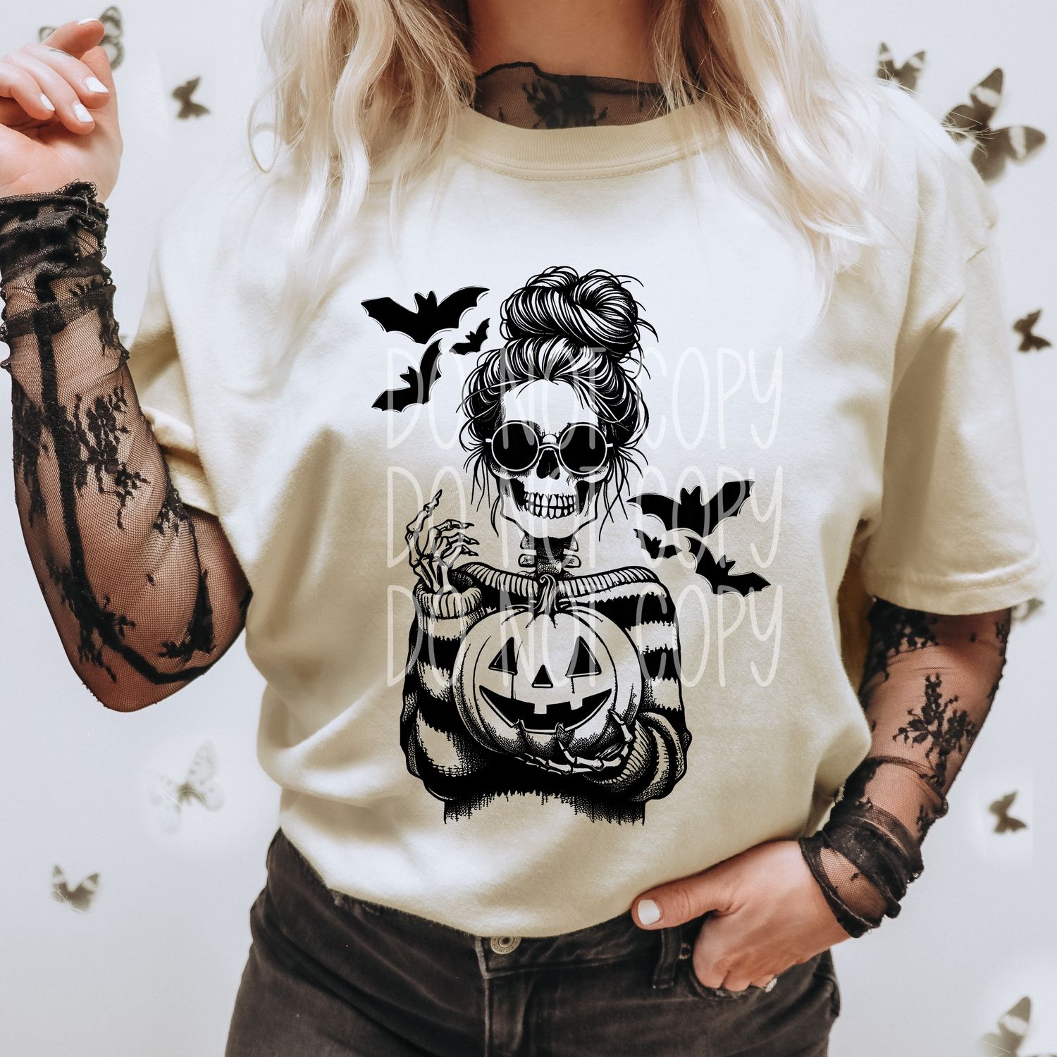 Pumpkin skeleton