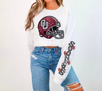 OU helmet