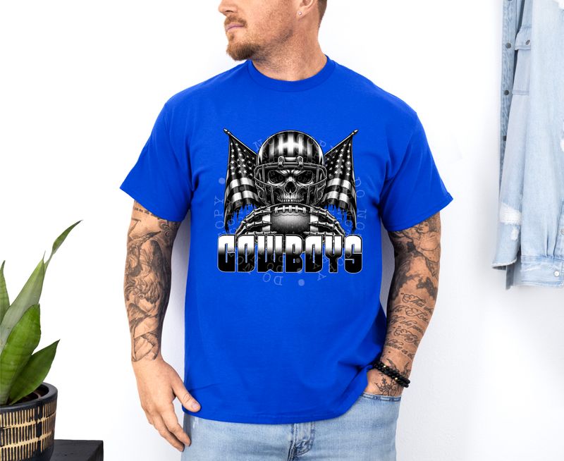 Cowboys skull mascot