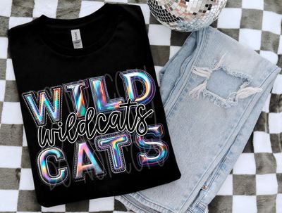 Wildcats halographic