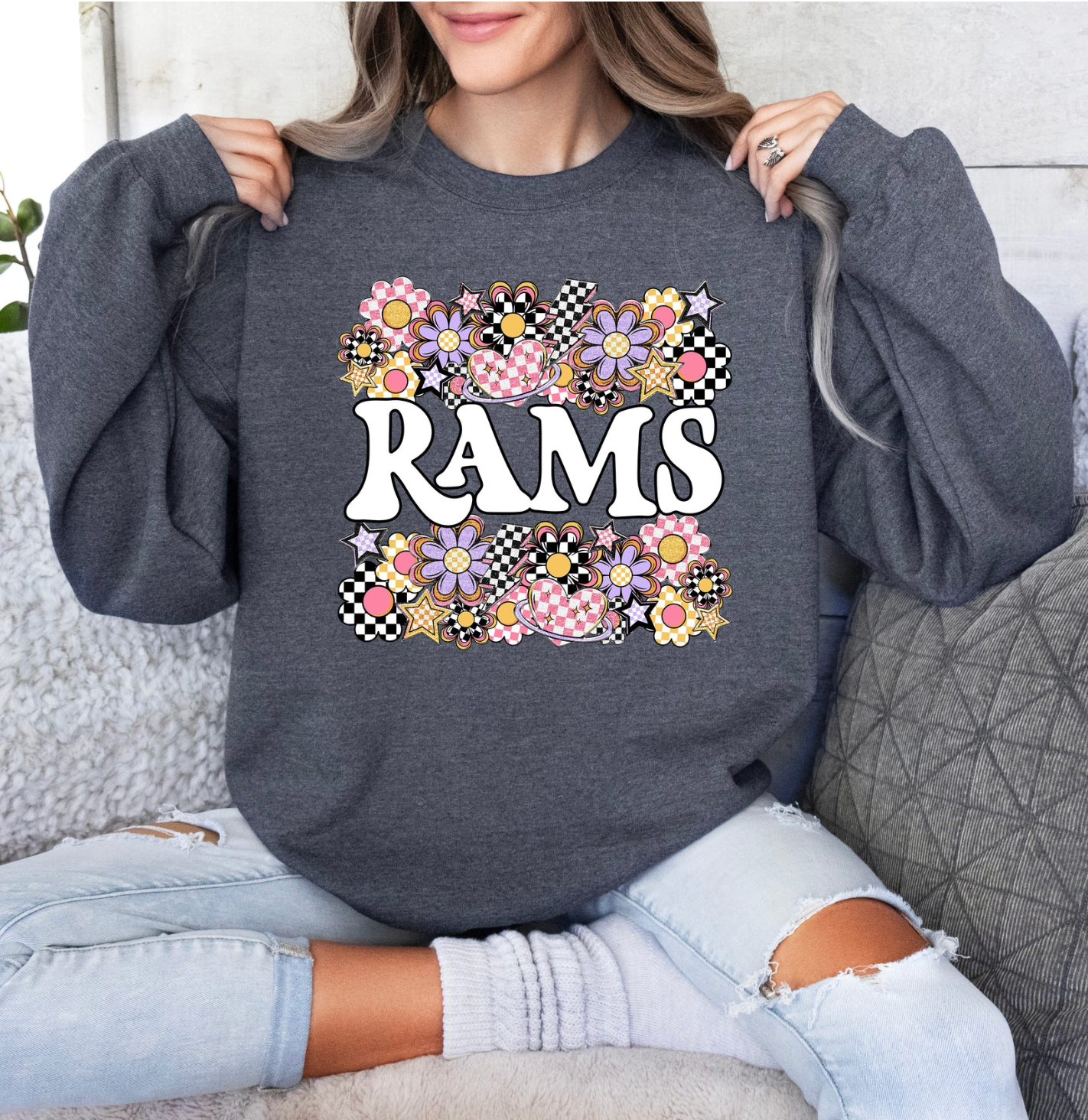 Rams funky flowers