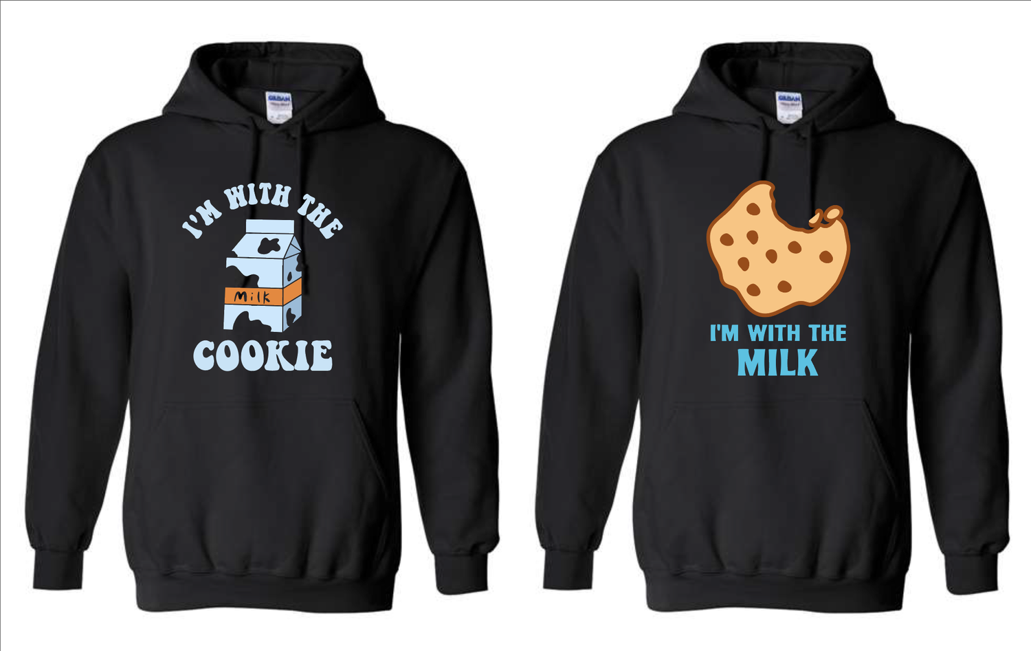 I&#39;m with the cookie/ I&#39;m with the milk