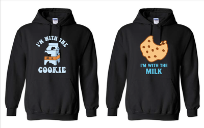 I&#39;m with the cookie/ I&#39;m with the milk
