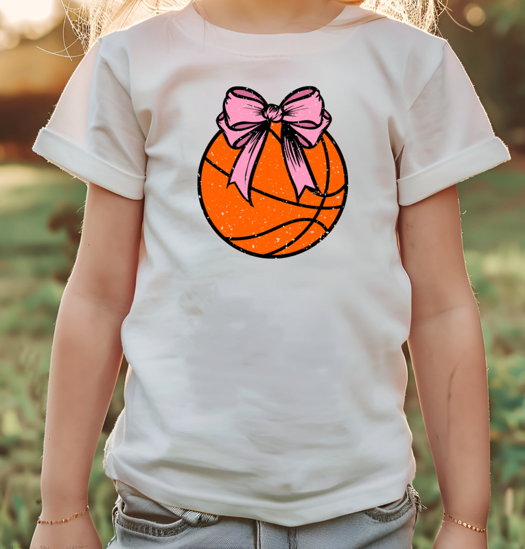 Basketball coquette bow