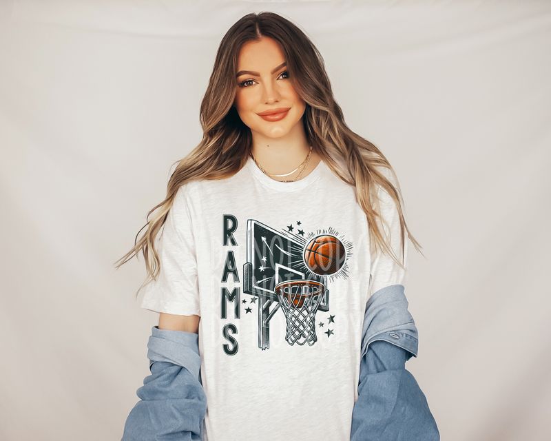 Basketball goal- Rams