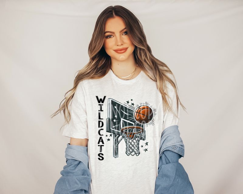 Basketball goal-Wildcats