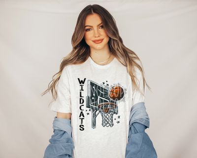 Basketball goal-Wildcats