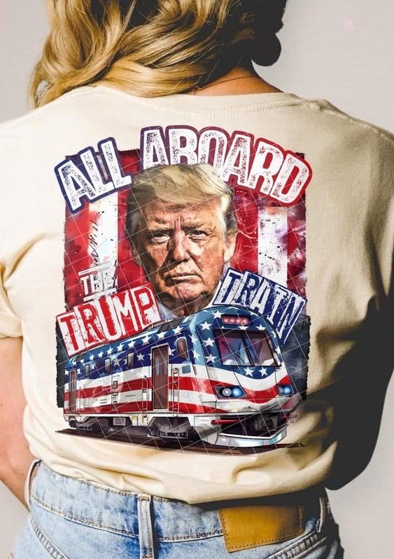 All aboard Trump train